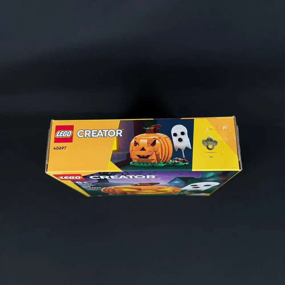 LEGO Halloween Jack-o’-Lantern Pumpkin 40697 Light Up NEW
